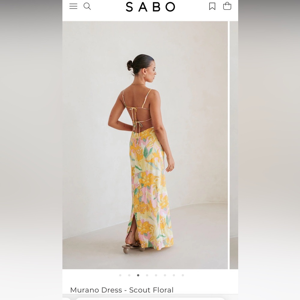 SABO Murano Dress - Scout Floral dress // XS